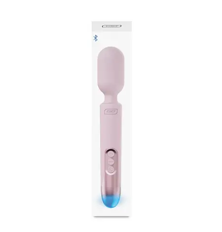 Kiiroo ProWand Pink - Intimate Wand Vibrator with LED Display, Silicone