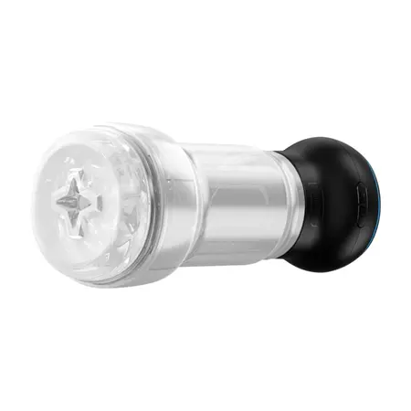 Kiiroo Feel Crystal Pocket Intimate Device + PowerBlow Black Set
