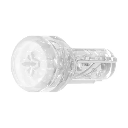 Kiiroo Feel Crystal Pocket Intimate Device Black - Compact Transparent Design