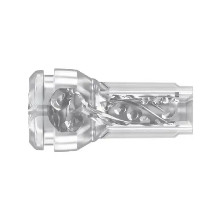 Kiiroo Feel Crystal Pocket Intimate Device Black - Compact Transparent Design