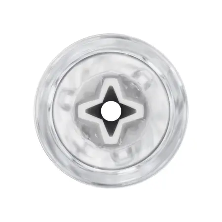 Kiiroo Feel Crystal Pocket Intimate Device Black - Compact Transparent Design