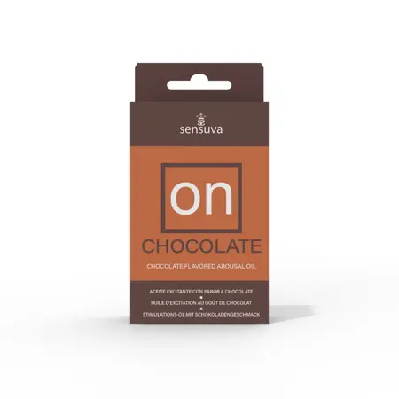 Sensuva ON Chocolate Arousal Oil 5ml - Chocolate Flavored Stimulation Formula