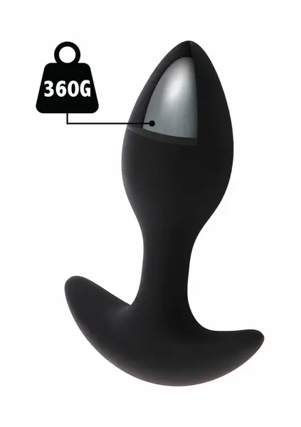 Hidden Desire Extreme Weighted Anal Plug 360g Silicone Safety Base