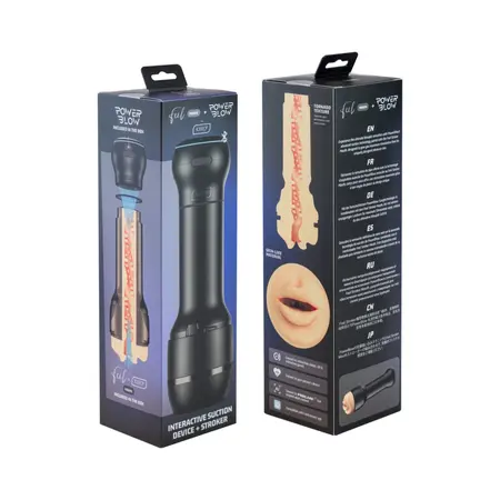 Kiiroo PowerBlow & Feel Mouth Stroker Set - Interactive Intimate Device