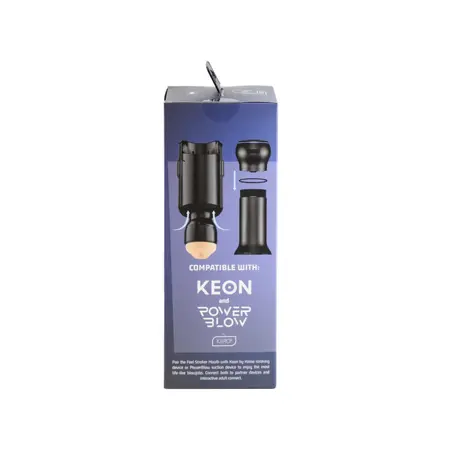 Kiiroo Feel Mouth Model Black - Interactive Intimate Device Attachment