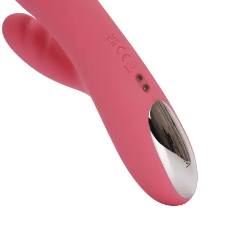 Svakom Avery Strawberry Pink Intimate Thrusting Device Silicone