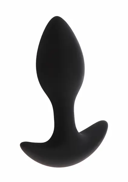 Hidden Desire Extreme Weighted Anal Plug 185g Silicone Black