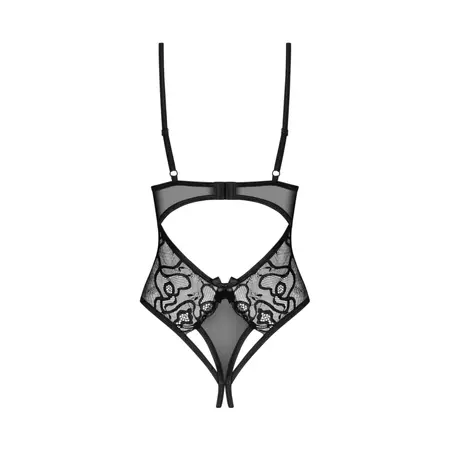 Obsessive Blomentis Open Design Teddy Black XS/S Adjustable Straps