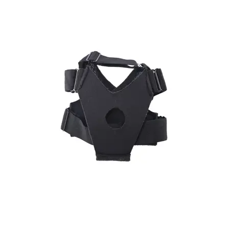 Sportsheets Pivot Flex Foot Harness Black - Adjustable Neoprene Strap System