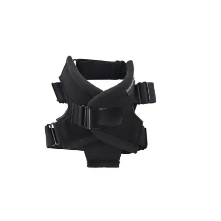 Sportsheets Pivot Flex Foot Harness Black - Adjustable Neoprene Strap System