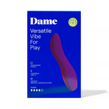 Dame Dip 2.0 Multi-Function Intimate Device Pink USB-C Taller Design