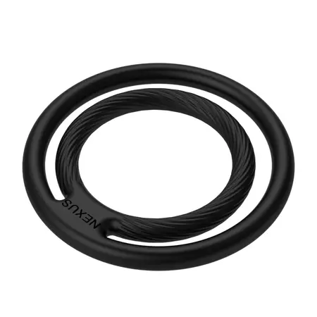 Nexus Double Enduro Silicone Dual Support Ring Black Universal