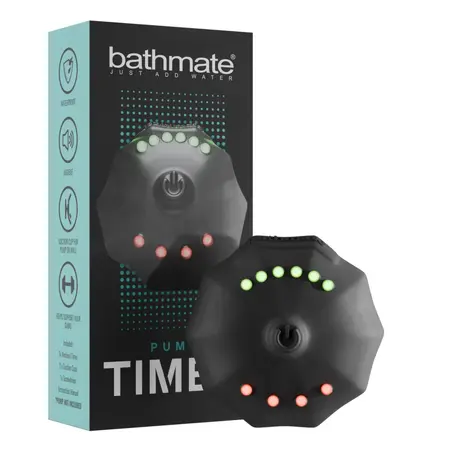 Bathmate Pump Timer Black - Waterproof Precision Workout Accessory