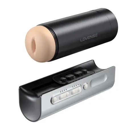 Lovense Solace Pro Automatic Thrusting Device Black, 6 cm Range