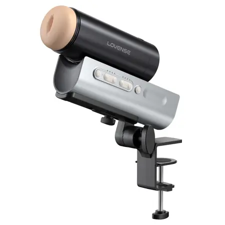 Lovense Solace Pro Automatic Thrusting Device Black, 6 cm Range