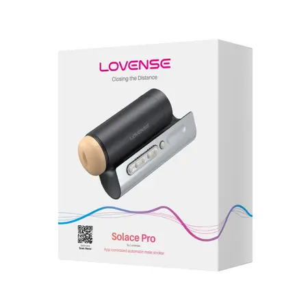 Lovense Solace Pro Automatic Thrusting Device Black, 6 cm Range