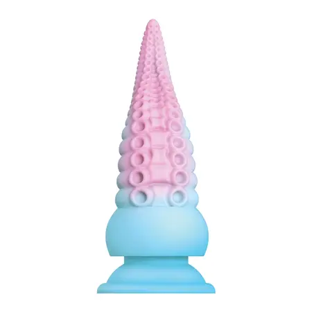 Nobu Tiki Multi Fantasy Silicone Model with Suction Cup, 10 Modes