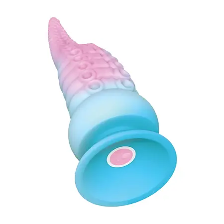 Nobu Tiki Multi Fantasy Silicone Model with Suction Cup, 10 Modes