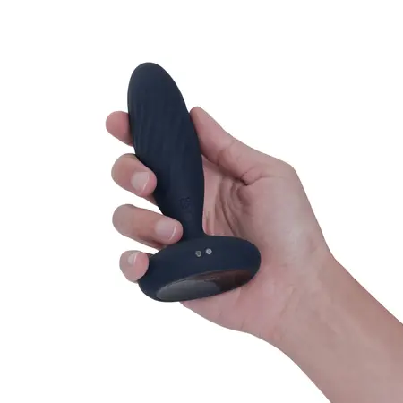 Svakom Jordan Navy Blue - Dual-Action App-Controlled Anal Device
