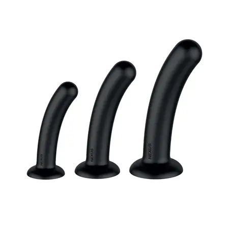 Nexus Dilator Set Silicone Intimate Training Kit Black (S/M/L)
