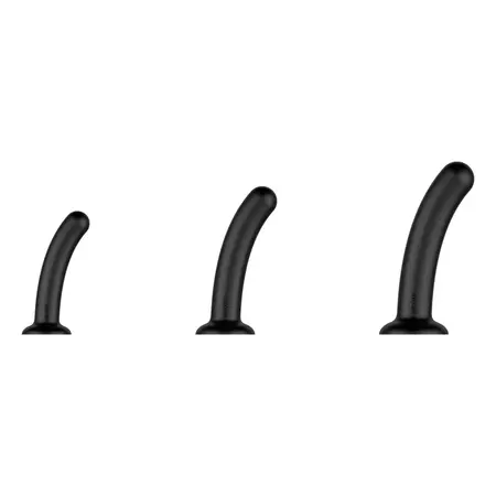 Nexus Dilator Set Silicone Intimate Training Kit Black (S/M/L)