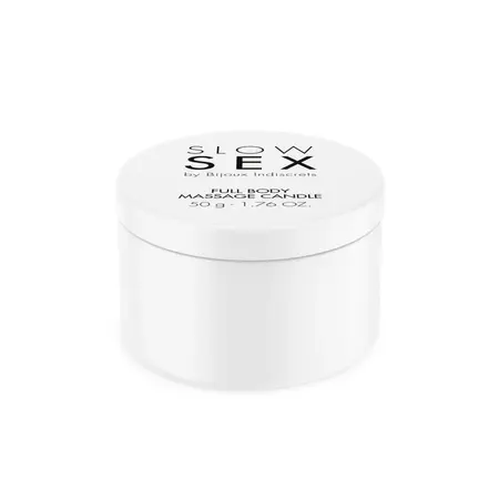 Bijoux Indiscrets Slow Sex Massage Candle 50g - Nourishing Body Oil Formula