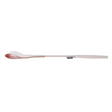 Sportsheets S&M Riding Crop Peach & Cream 12'' Faux Leather, Flexible Shaft