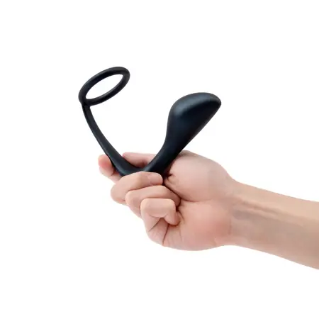 b-Vibe Ringer Intimate Silicone Ring & Plug Green Waterproof Set