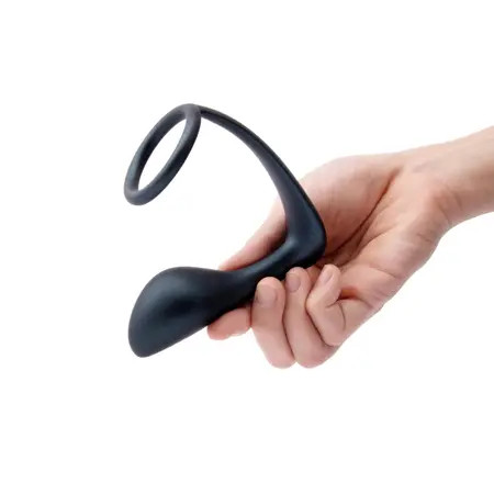 b-Vibe Ringer Intimate Silicone Ring & Plug Green Waterproof Set