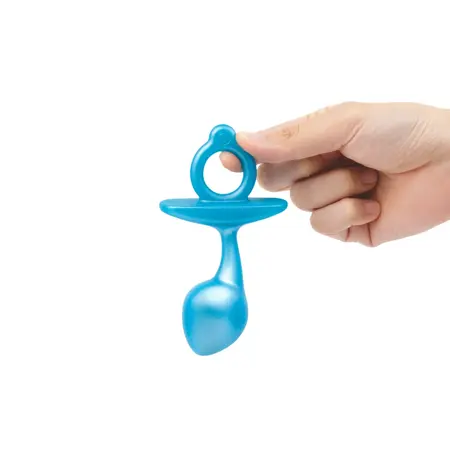 b-Vibe Bulb Plug Green - Compact Model with Retrieval Ring, Silicone