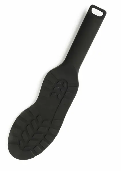 Dirty Footprint Silicone Paddle - Textured Shoe-Sole Design, Flexible Grip