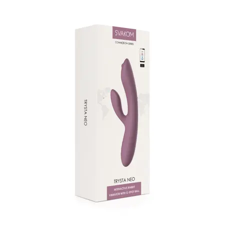 Svakom Trysta Neo Pink - Interactive Dual-Action Intimate Device