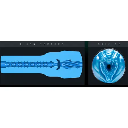 Fleshlight Alien Blue Pearlescent Intimate Machine Limited Edition
