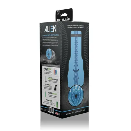 Fleshlight Alien Blue Pearlescent Intimate Machine Limited Edition