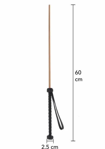 HIDDEN DESIRE EXTREME The Obedience Cane Silicone Impact Tool Black
