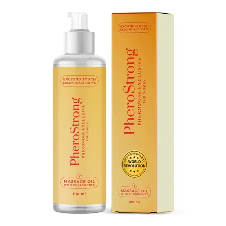 PheroStrong Exclusive Massage Oil for Women with Pheromones 100ml