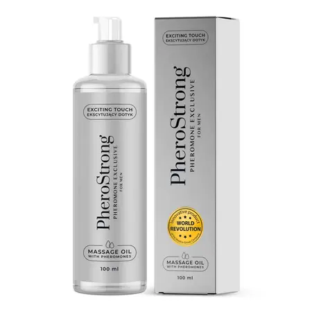 PheroStrong Exclusive Men’s Massage Oil with Pheromones 100ml