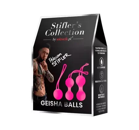 Sekrecik Stifler's Collection Geisha Balls Pink Silicone Set 3 pcs