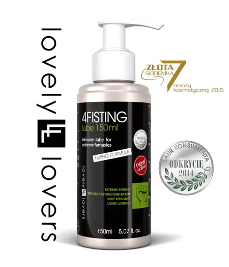 Lovely Lovers Extreme Fisting Gel 150ml - Long-Lasting Slip Formula
