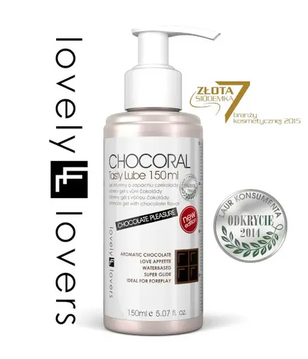 Lovely Lovers CHOCORAL Chocolate Flavored Warming Lubricant 150ml