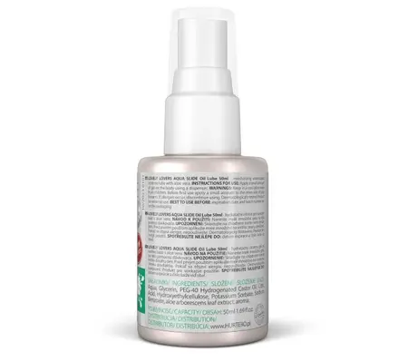 Lovely Lovers AQUA SLIDE Water-Based Intimate Gel with Aloe 50ml