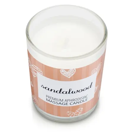 Magnetifico Sandalwood Body Massage Candle with Pheromones 70ml, Long Burn
