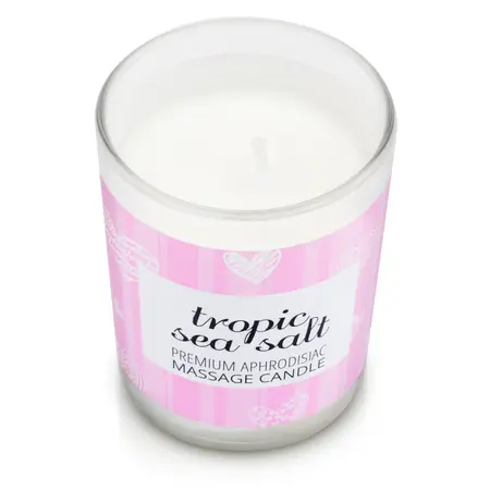 Magnetifico Tropic Sea Salt Massage Candle 70ml - Pheromone Scented, Long-Burning