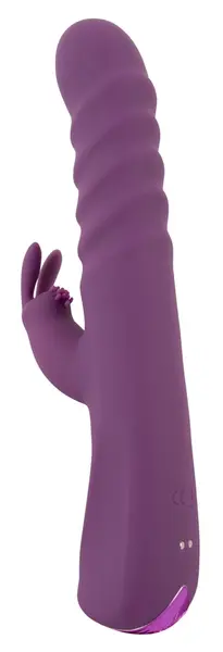 Javida 2 Function Rabbit Intimate Device - Thrusting & Vibrating, Pink