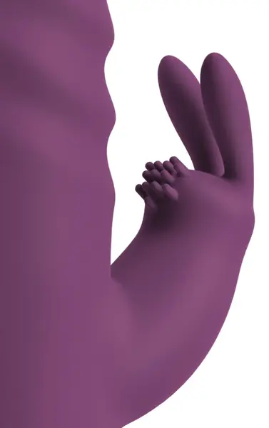 Javida 2 Function Rabbit Intimate Device - Thrusting & Vibrating, Pink