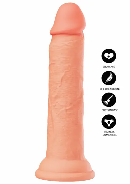 INFERNO by HIDDEN DESIRE Liquid Silicone Dong 23cm Suction Base