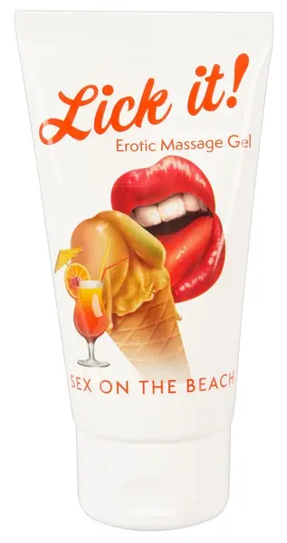 Lick it Vegan Water-Based Lubricant Sex on the Beach 50ml