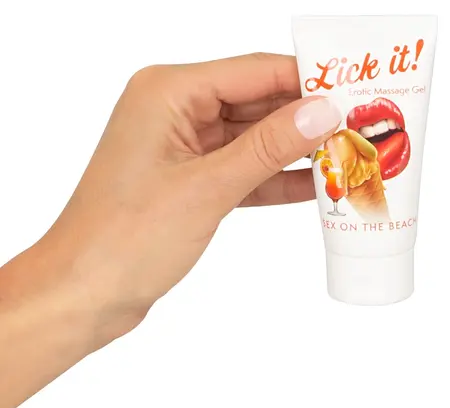 Lick it Vegan Water-Based Lubricant Sex on the Beach 50ml