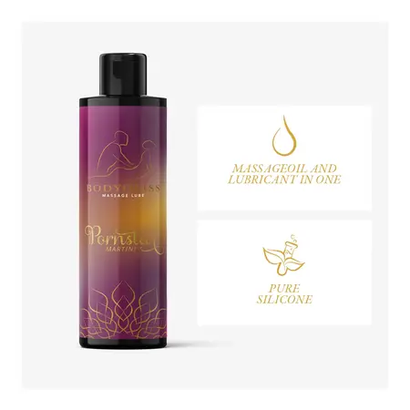BodyGliss Massage Oil Pornstar Martini Scent 150ml - Exotic Aroma Collection