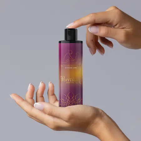 BodyGliss Massage Oil Pornstar Martini Scent 150ml - Exotic Aroma Collection
